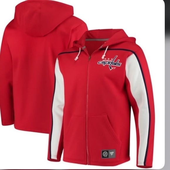 Fanatics Branded WA Capitals Breakaway Full-Zip W. - Picture 2 of 16